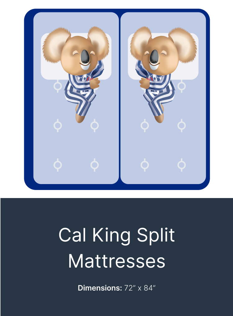 Cal King Split