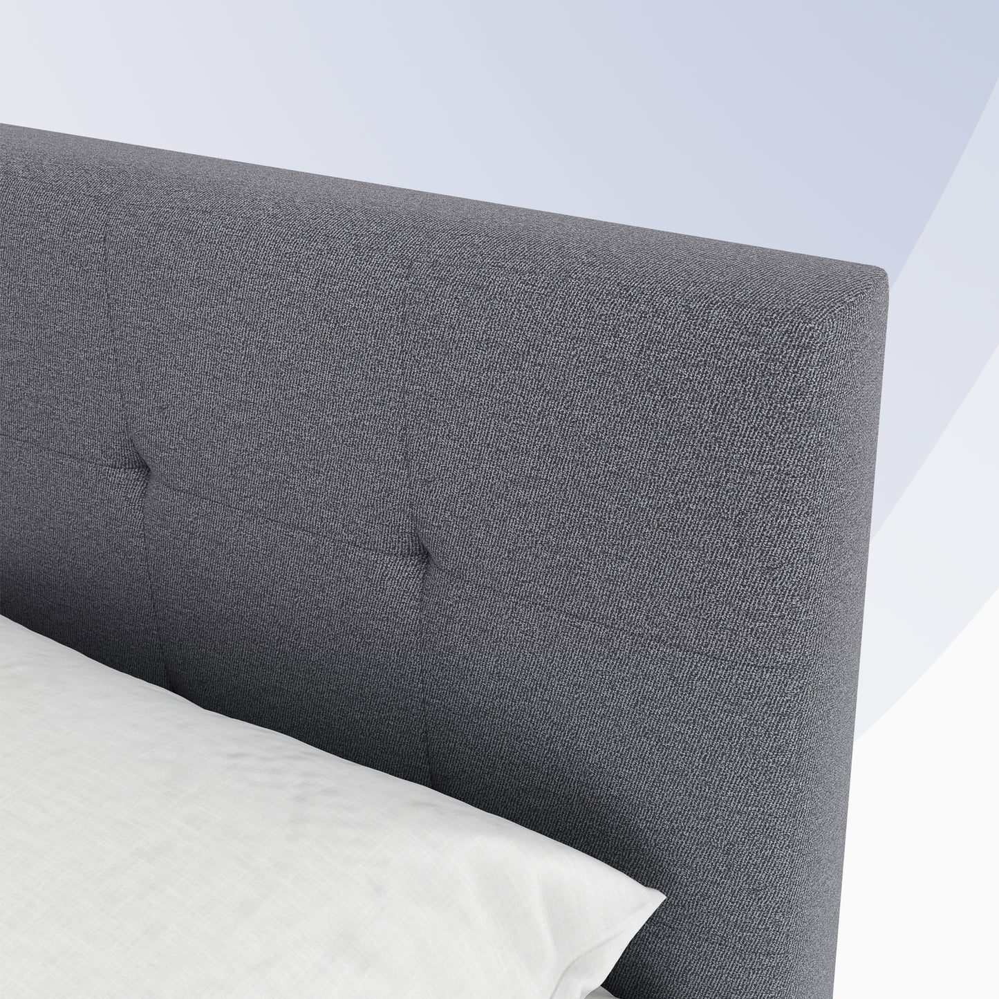 Tufted Platform Bed