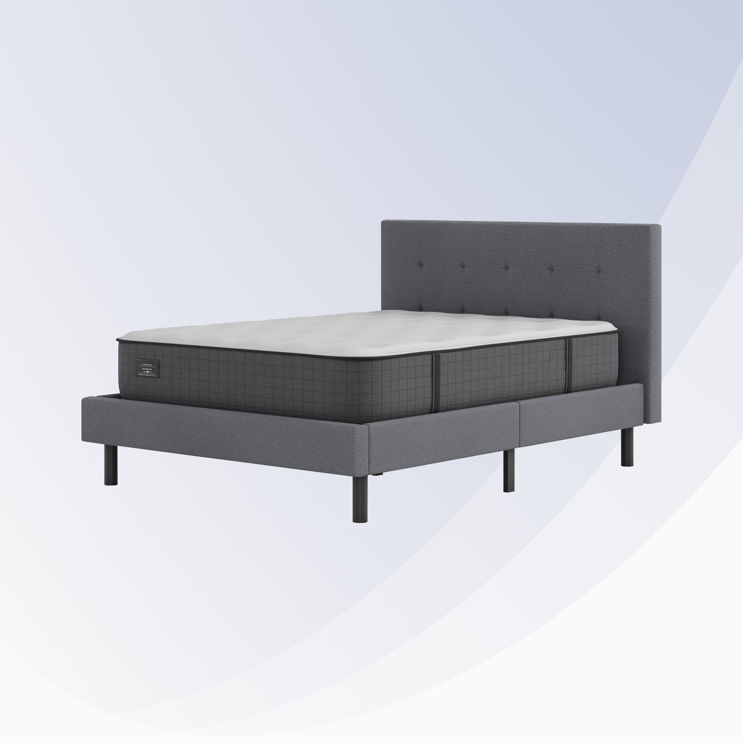 Tufted Platform Bed