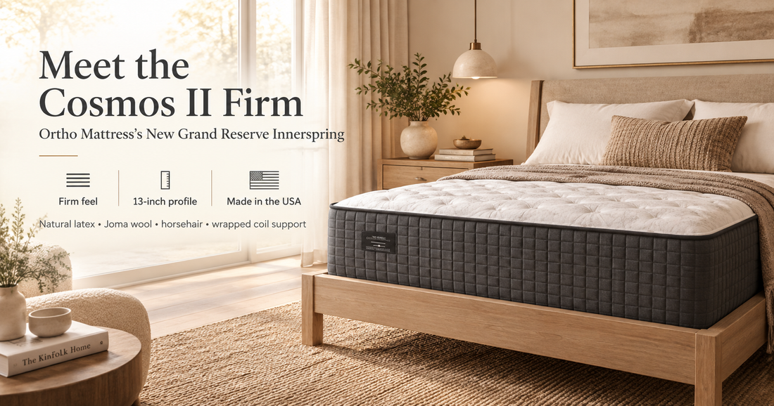 Meet the Cosmos II Firm: Ortho Mattress's New Grand Reserve Innerspring