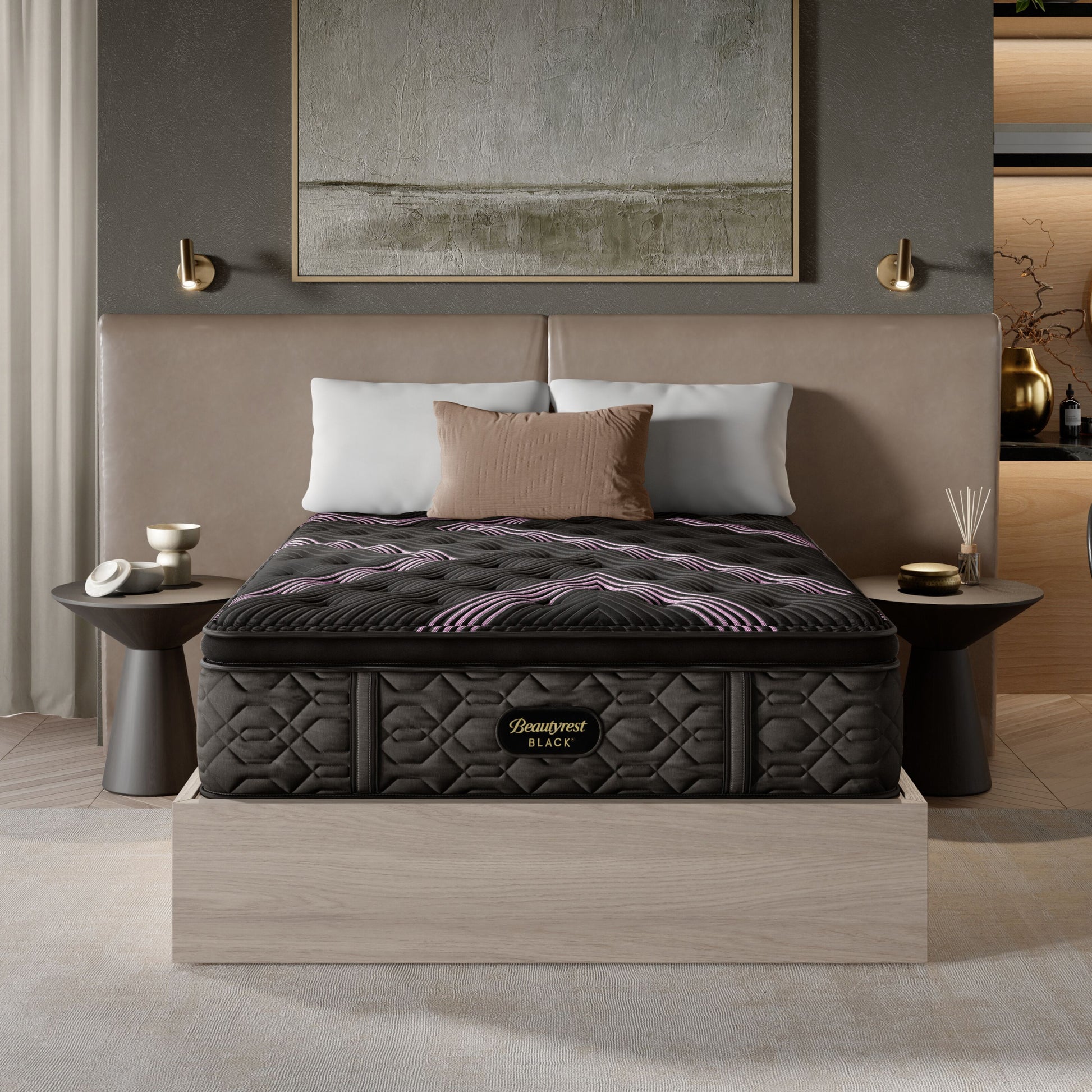 Black Series Two Medium Pillow Top - Main Image